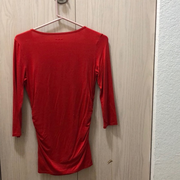 COPY - Three Dots V-neck Shirt - Picture 4 of 5